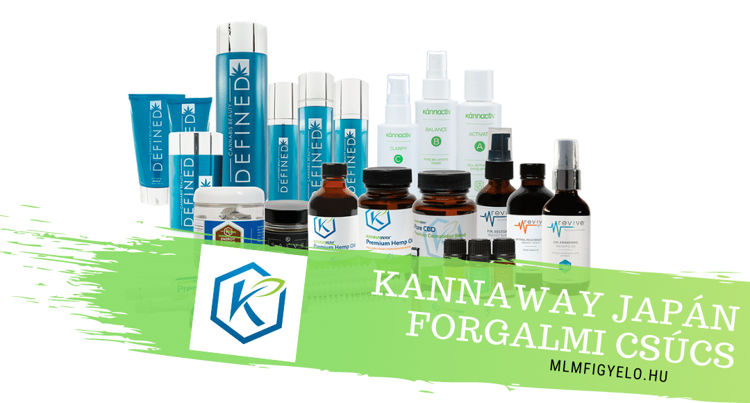 Kannaway Japánnak 2020 júliusa a legmagasabb forgalmú hónapja volt