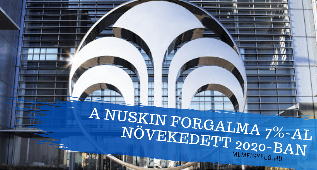 A NuSkin forgalma 7%-al növekedett 2020-ban
